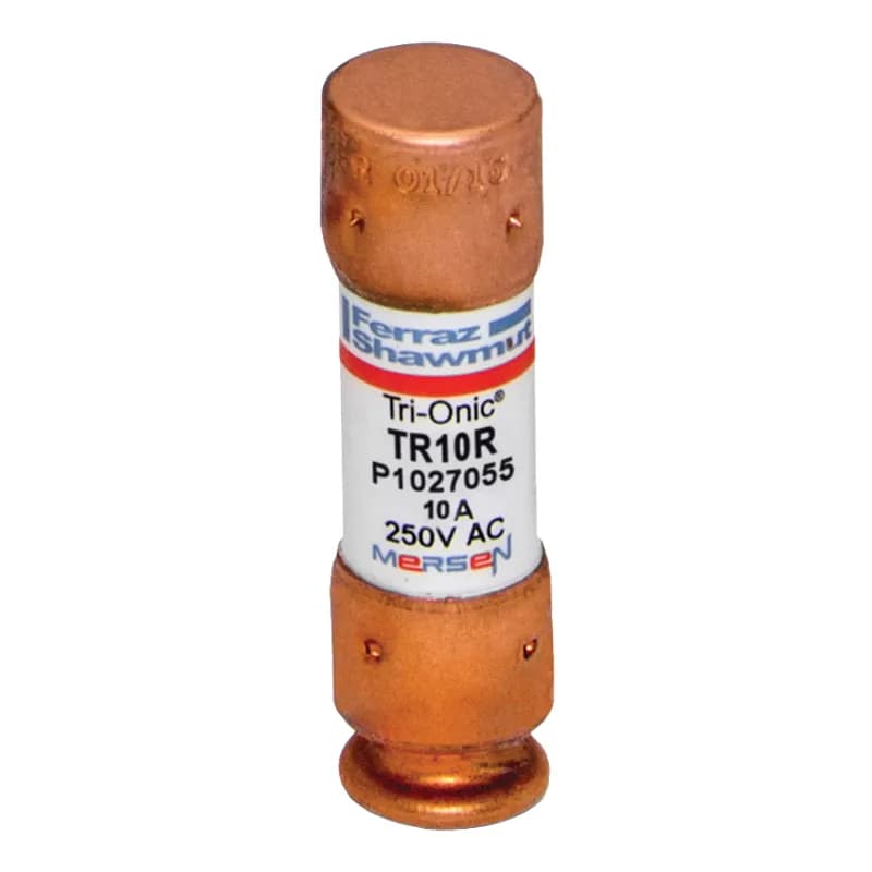 Fuse TR-R - Class RK5 - Time-Delay 250VAC 160VDC 10A Ferrule Tri-Onic®