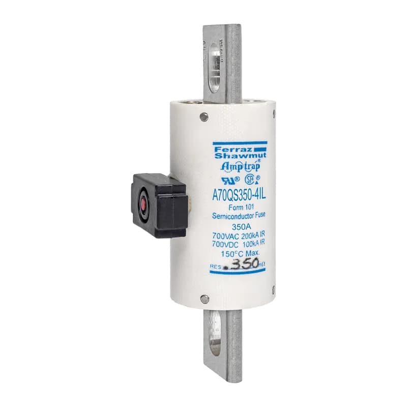 High Speed Fuse Amp-Trap® A70QS 700VAC 700VDC 350A Bolted Blade IL Indicator