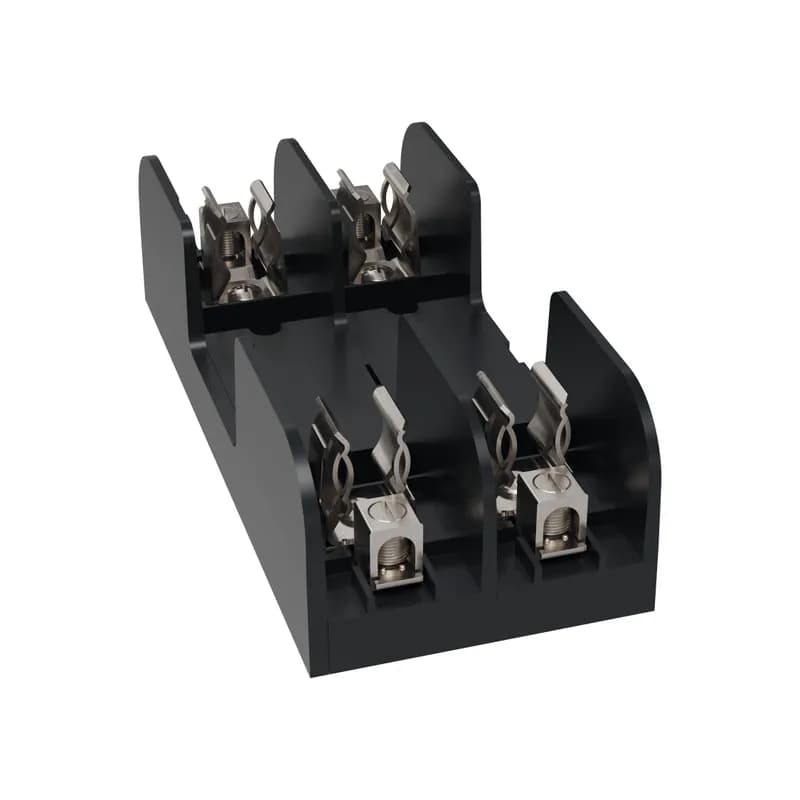 Fuse Block 600VAC 600VDC Class H/K 30A 2-Pole Copper Box