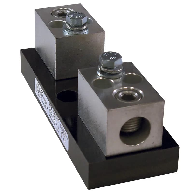 Fuse Block 600VAC 600VDC Class T 200A 1-Pole Box