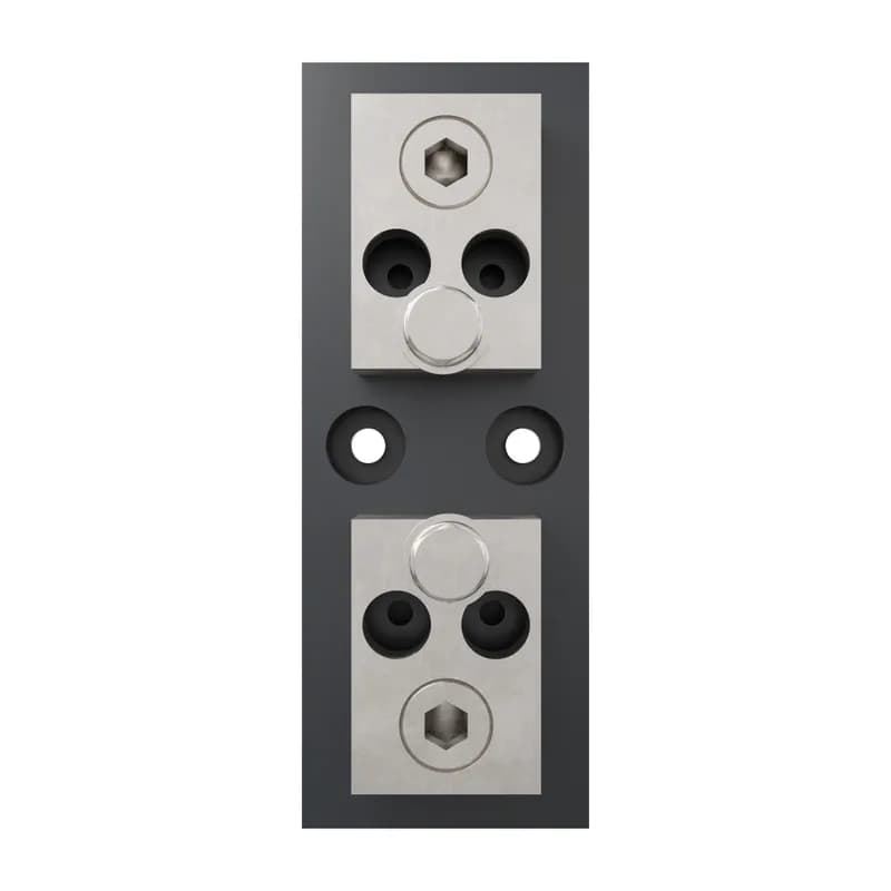 Fuse Block 300VAC 300VDC Class T 200A 1-Pole Copper Box