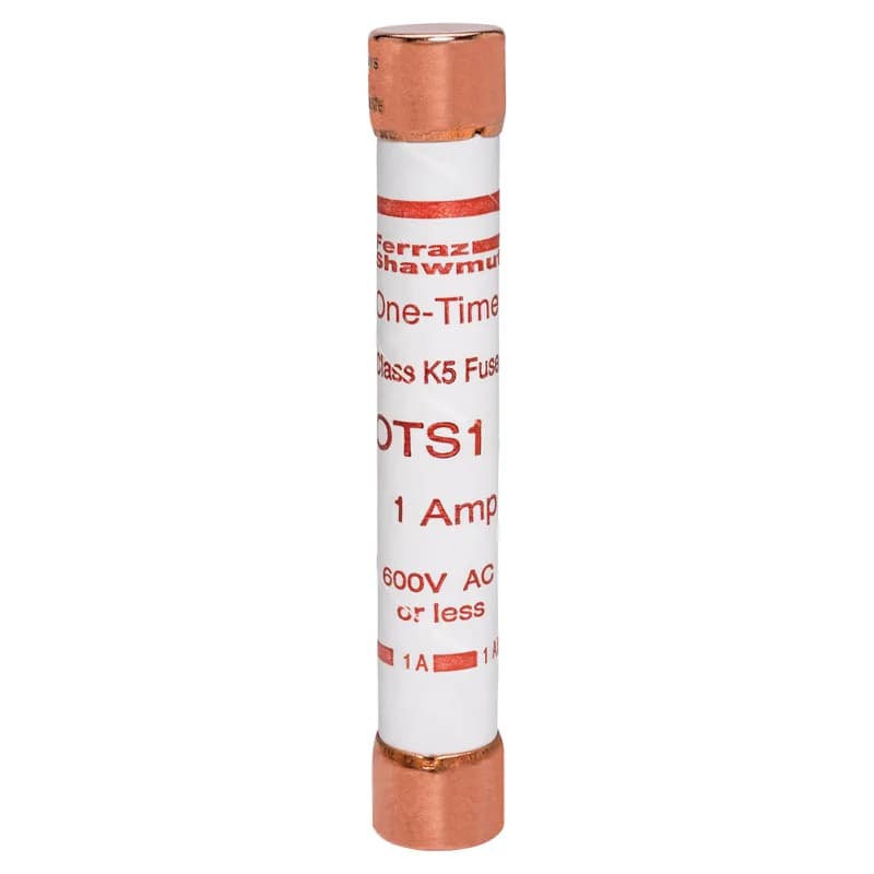 Fuse OTS - Class K5 - Fast-Acting 600VAC 300VDC 1A Ferrule Amp-Trap®