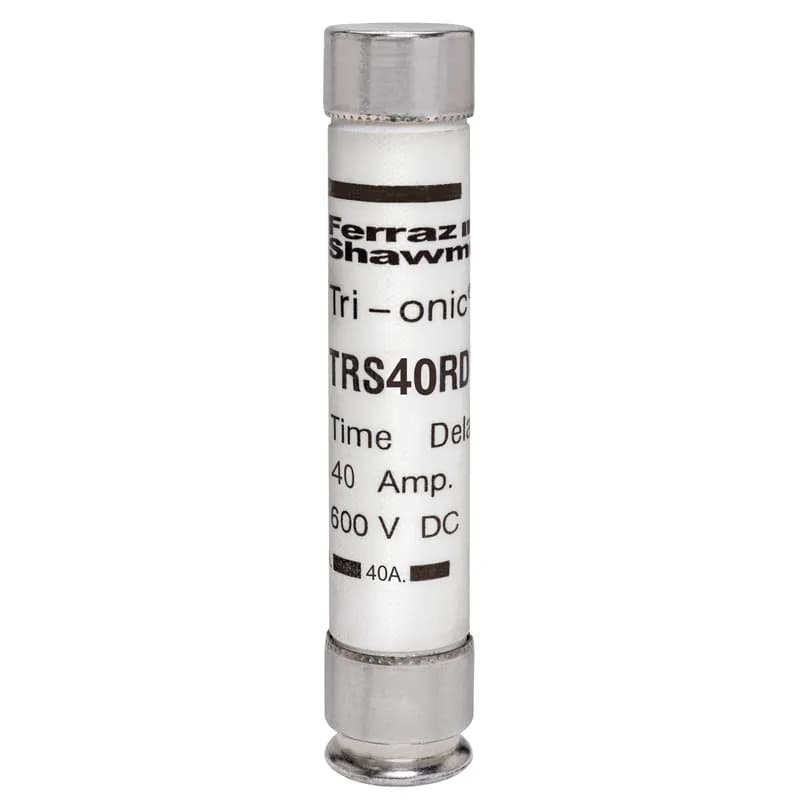 Fuse TRS-RDC - Class RK5 - Time-Delay 600VDC 40A Ferrule Tri-Onic®