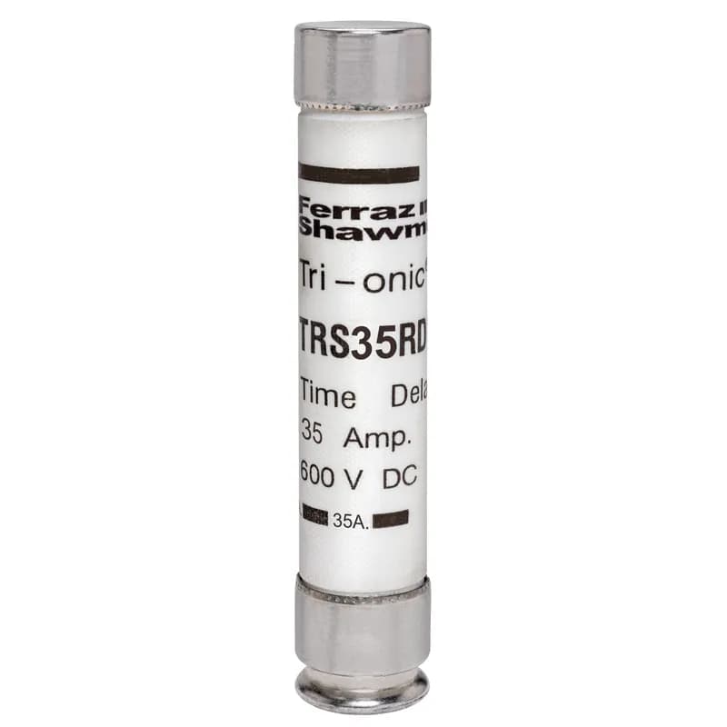 Fuse TRS-RDC - Class RK5 - Time-Delay 600VDC 35A Ferrule Tri-Onic®