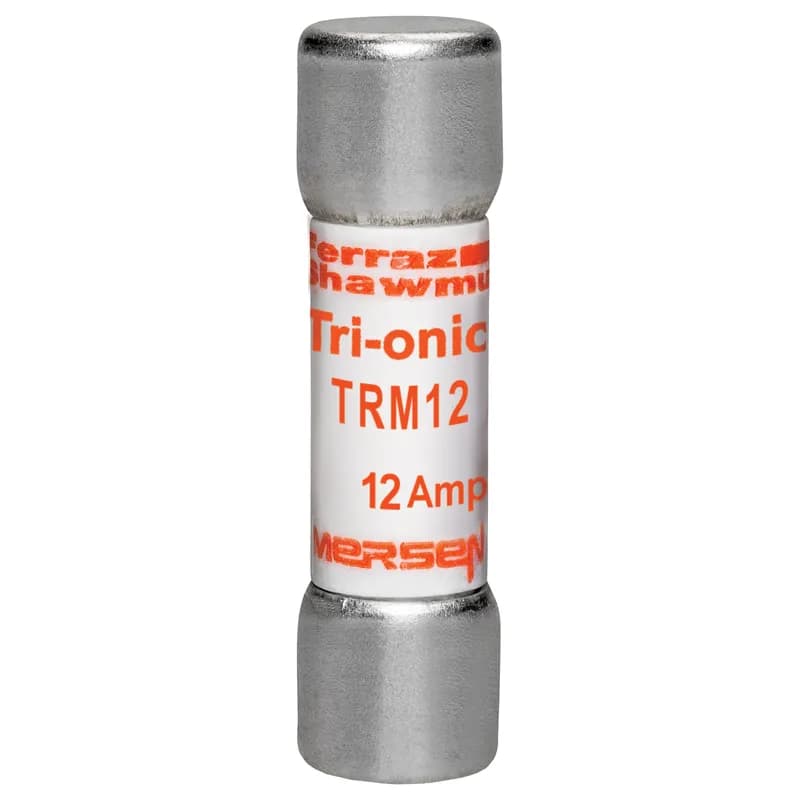 Fuse TRM - Midget - Time-Delay 250VAC 12A Ferrule Tri-Onic®