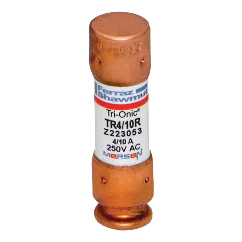 Fuse TR-R - Class RK5 - Time-Delay 250VAC 250VDC 0.4A Ferrule Tri-Onic®