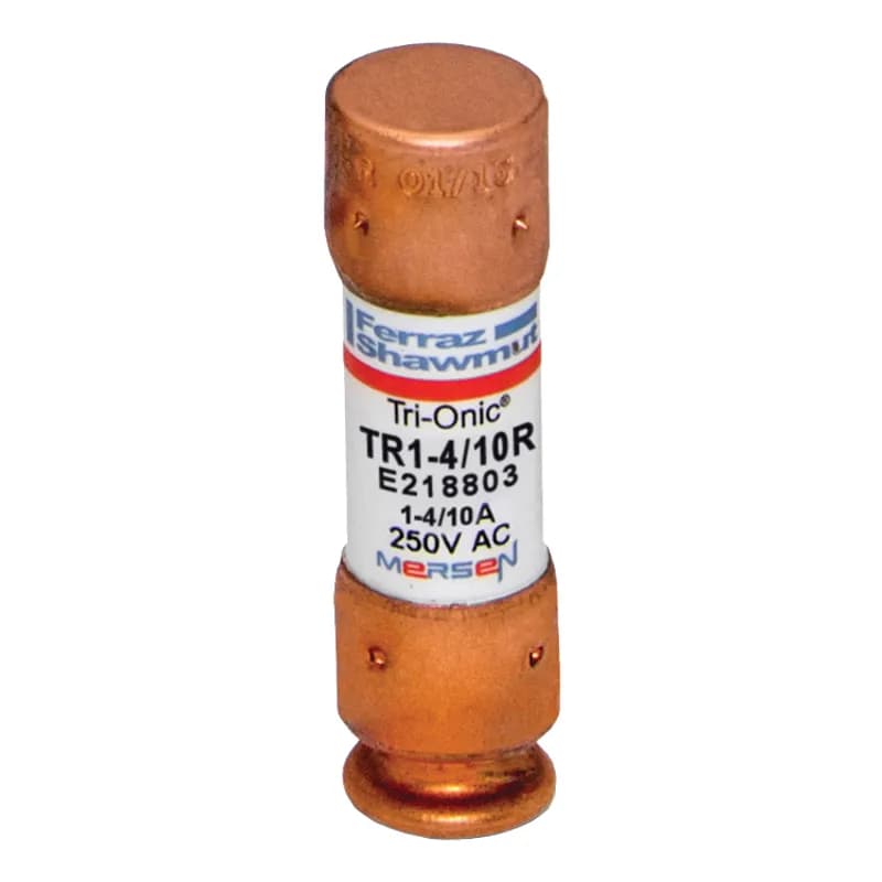 Fuse TR-R - Class RK5 - Time-Delay 250VAC 250VDC 1.4A Ferrule Tri-Onic®