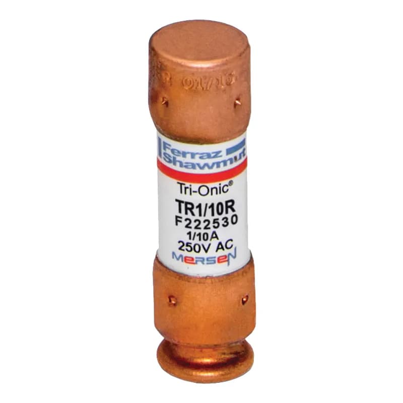 Fuse TR-R - Class RK5 - Time-Delay 250VAC 250VDC 0.1A Ferrule Tri-Onic®