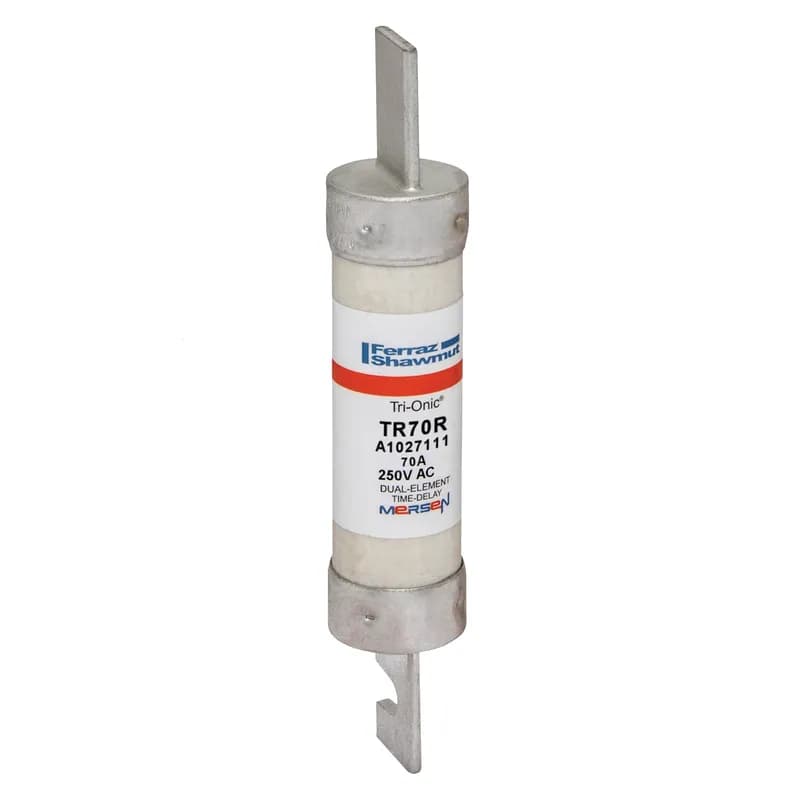 Fuse TR-R - Class RK5 - Time-Delay 250VAC 250VDC 70A Blade Tri-Onic®