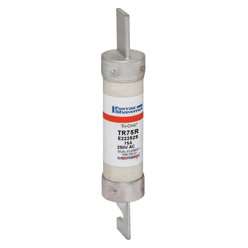 Fuse TR-R - Class RK5 - Time-Delay 250VAC 250VDC 75A Blade Tri-Onic®