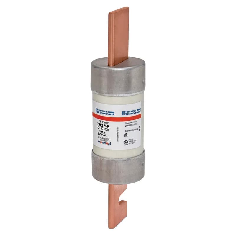 Fuse TR-R - Class RK5 - Time-Delay 250VAC 250VDC 225A Blade Tri-Onic®