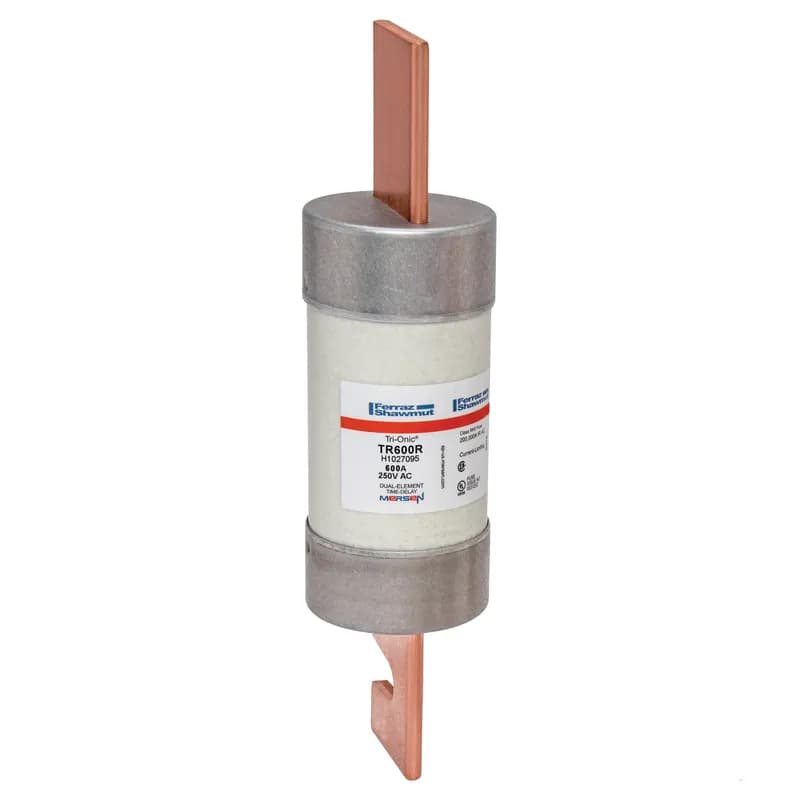 Fuse TR-R - Class RK5 - Time-Delay 250VAC 160VDC 600A Blade Tri-Onic®