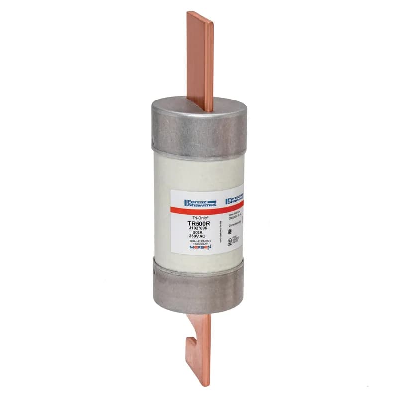 Mersen TR500R - Fuse TR-R - Class RK5 - Time-Delay 250VAC 160VDC 500A Blade Tri-Onic®