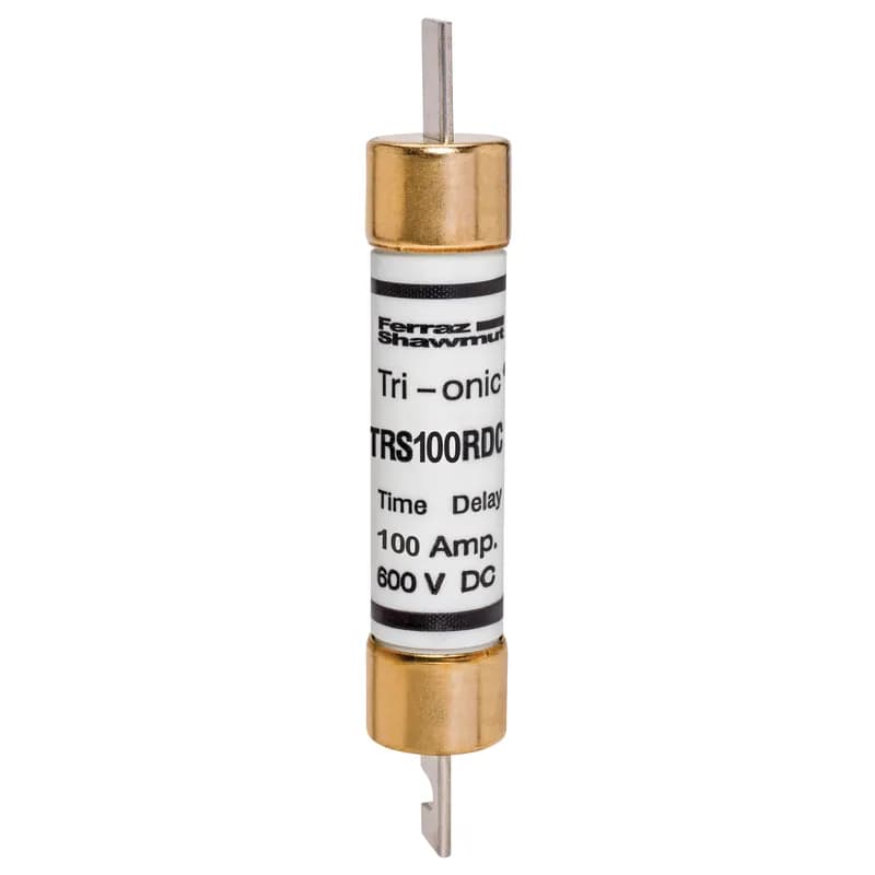 Mersen TRS100RDC - Fuse TRS-RDC - Class RK5 - Time-Delay 600VDC 100A Blade Tri-Onic®