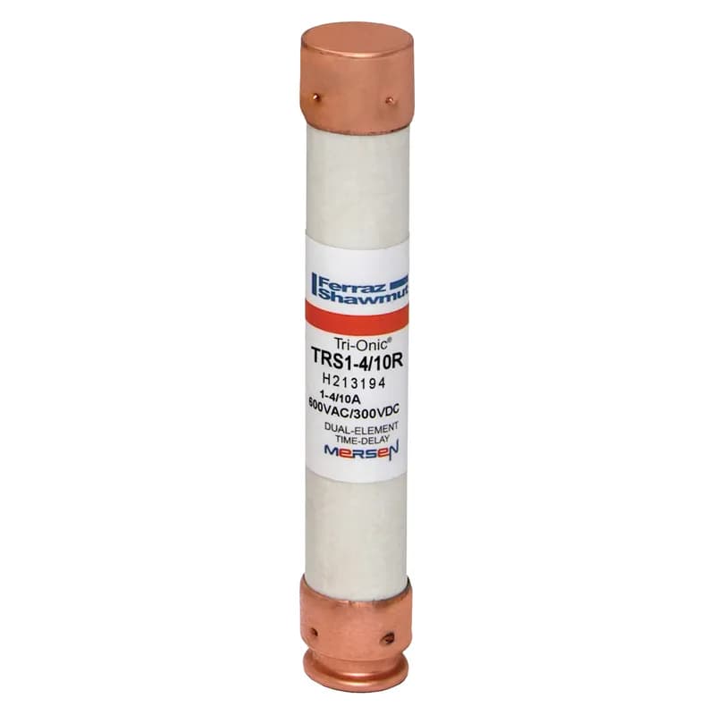 Fuse TRS-R - Class RK5 - Time-Delay 600VAC 600VDC 1.4A Ferrule Tri-Onic®