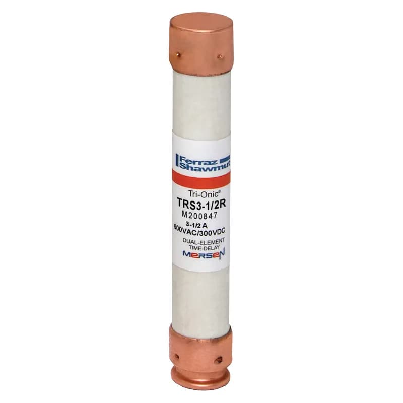 Fuse TRS-R - Class RK5 - Time-Delay 600VAC 600VDC 3.5A Ferrule Tri-Onic®