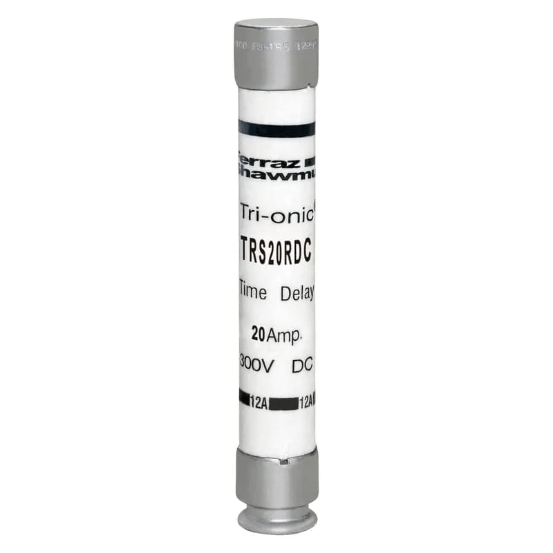 Fuse TRS-RDC - Class RK5 - Time-Delay 300VDC 20A Ferrule Tri-Onic®