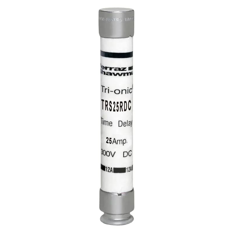 Mersen TRS25RDC - Fuse TRS-RDC - Class RK5 - Time-Delay 300VDC 25A Ferrule Tri-Onic®