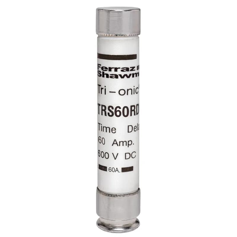 Mersen TRS60RDC - Fuse TRS-RDC - Class RK5 - Time-Delay 600VDC 60A Ferrule Tri-Onic®