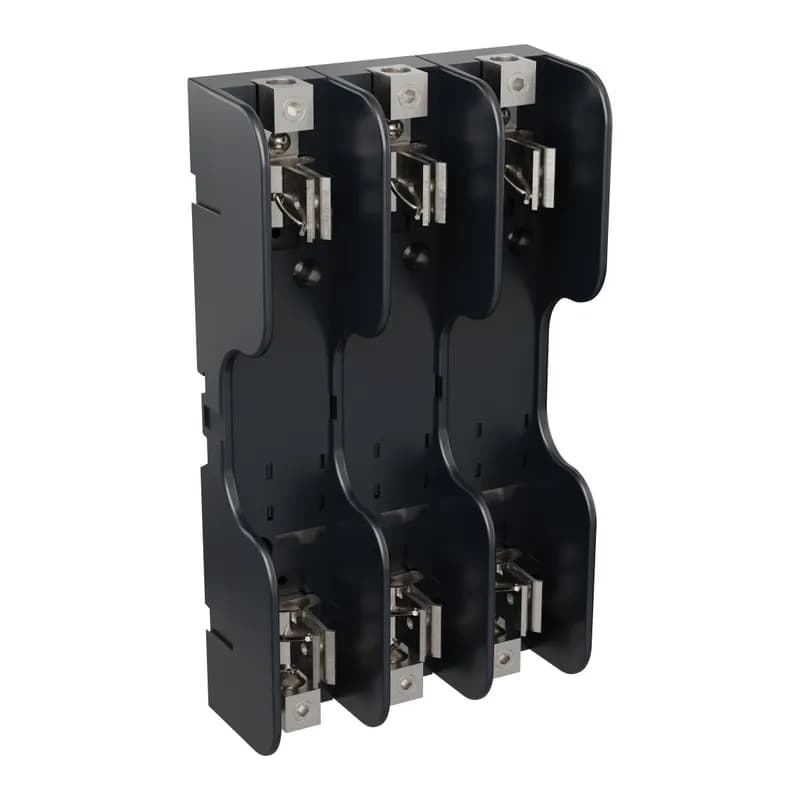 Fuse Block 600VAC 600VDC Class H/K 100A 3-Pole Box with Reinforced Clip