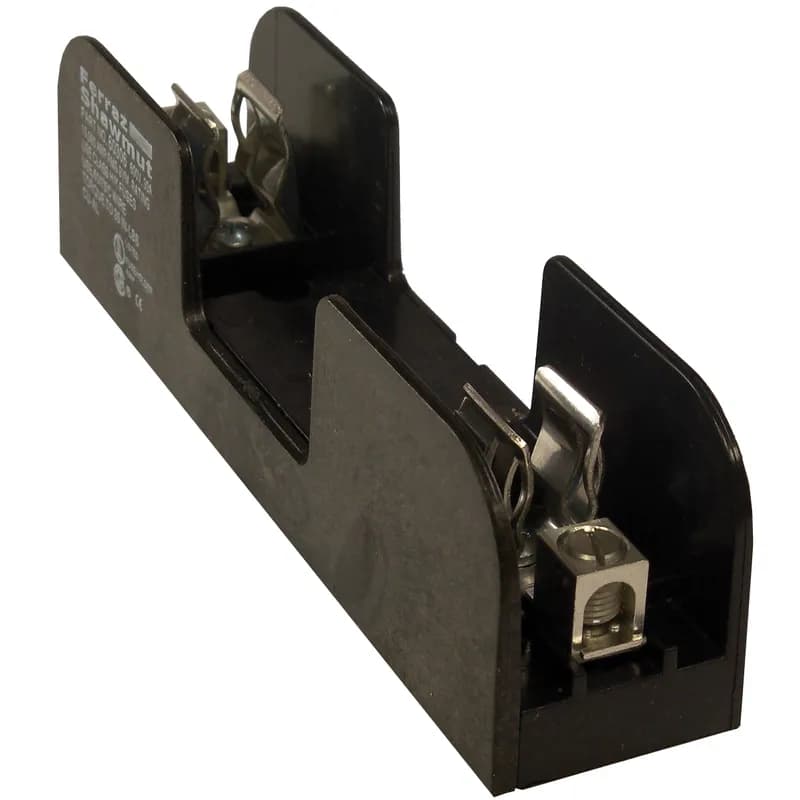 Mersen 60306 - Fuse Block 600VAC 600VDC Class H/K 30A 1-Pole Box with Reinforced Clip