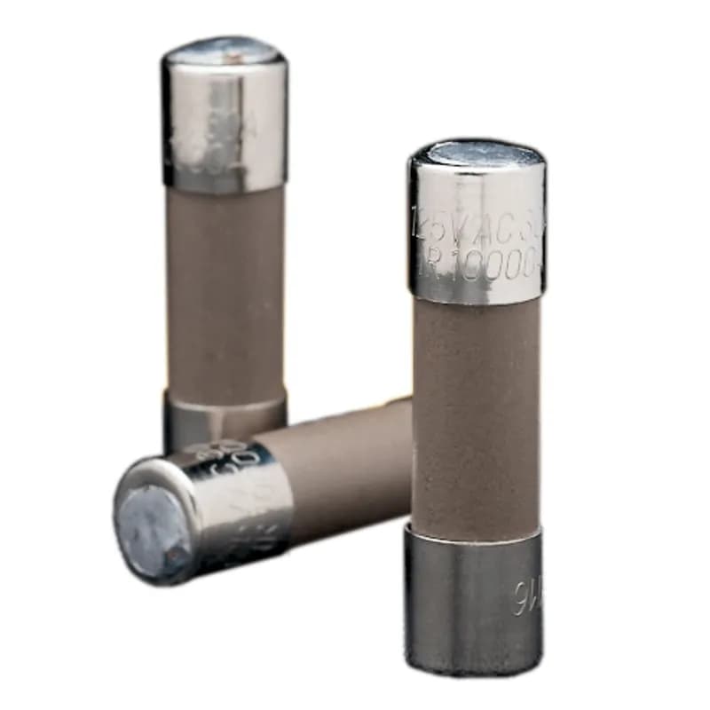 Mersen GGU4 - 125VAC rated GGU fuses have midget fuse dimensions (1-1/2" x 13/32"). 20A and above have ceramic bodies, allowing use in higher ambient temperature conditions than other similar fuses. (Not for Branch Circuit Protection). 125 Volts 4 Amps .