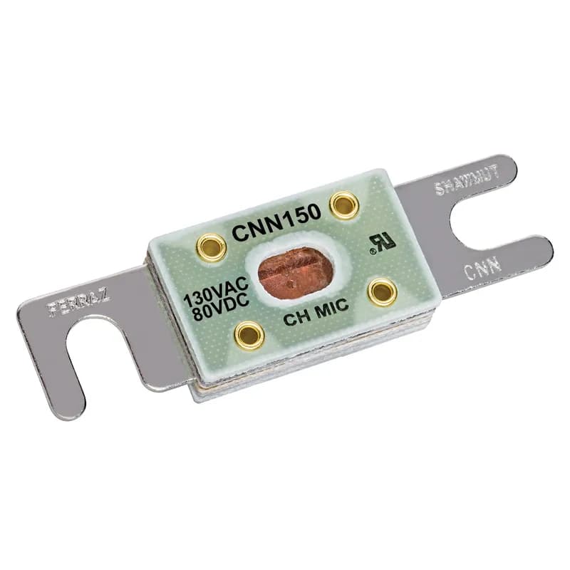 Forklift Truck UL CNN Fuses 130VAC 80VDC 150A Fast-Acting Blade Visual Indicator