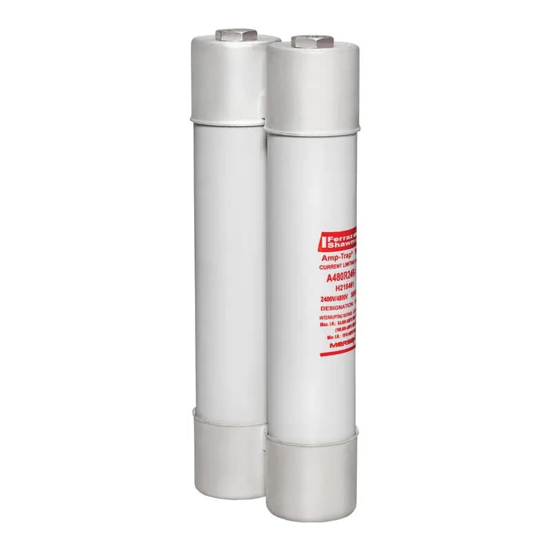 Back-Up R-Rated Medium Voltage Fuse 4800VAC 24R Mounting: Ferrule Visual Indicator Amp-Trap®