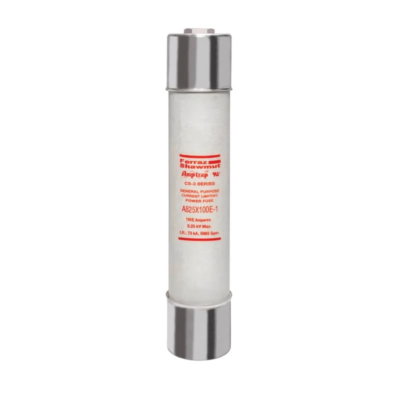 Medium Voltage E-Rated Fuse 8250VAC 100A Visual Indicator Amp-Trap®
