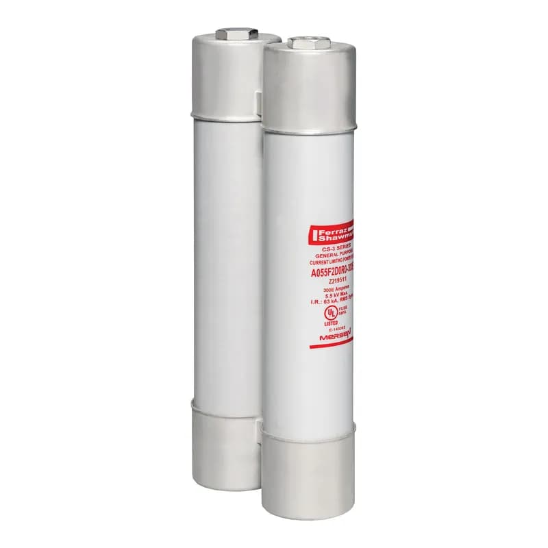 Medium Voltage E-Rated Fuse 5500VAC 300A Ferrule, Series: D0R0 Visual Indicator Amp-Trap®