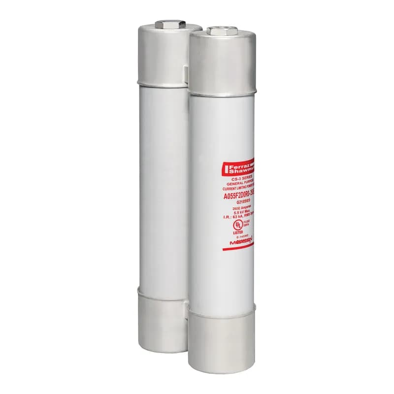 Medium Voltage E-Rated Fuse 5500VAC 250A Ferrule, Series: D0R0 Visual Indicator Amp-Trap®