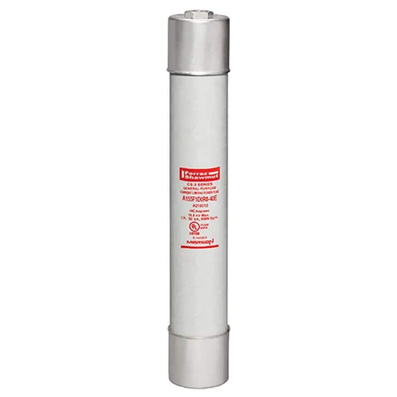 Medium Voltage E-Rated Fuse 15500VAC 40A Ferrule, Series: D0R0 Visual Indicator Amp-Trap®