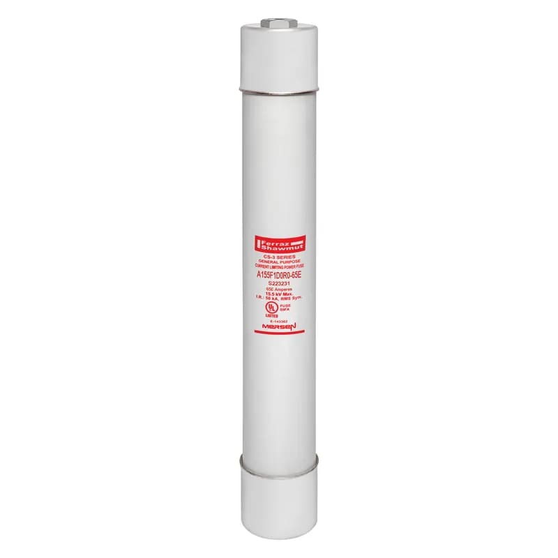 Medium Voltage E-Rated Fuse 15500VAC 65A Ferrule, Series: D0R0 Visual Indicator Amp-Trap®