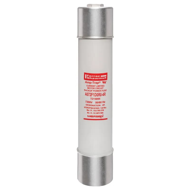 Back-Up R-Rated Medium Voltage Fuse 7200VAC 4R Mounting: Ferrule Visual Indicator Amp-Trap®