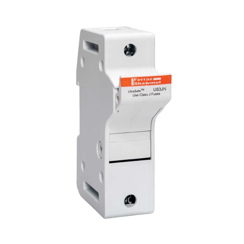 Fuse Holder UltraSafe™ 600VAC 600VDC Class J 30A N Pressure Plate IP65