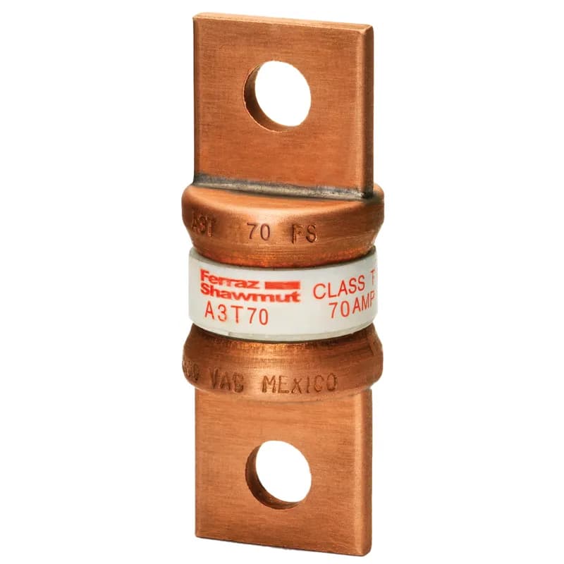Fuse A3T - Class T - Fast-Acting 300VAC 160VDC 70A Blade Amp-Trap®