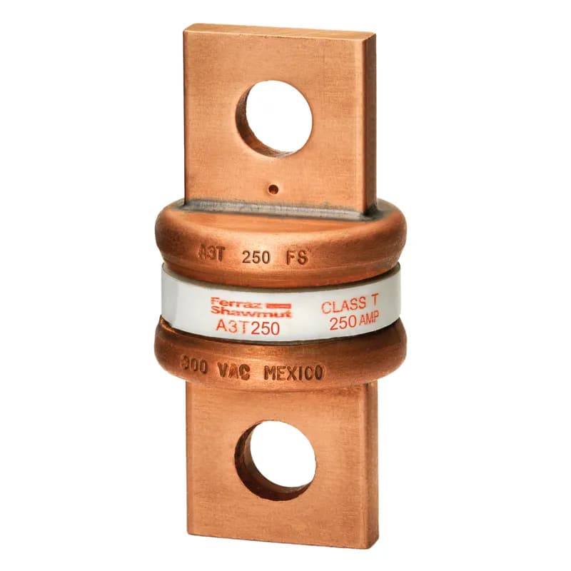 Fuse A3T - Class T - Fast-Acting 300VAC 160VDC 250A Blade Amp-Trap®