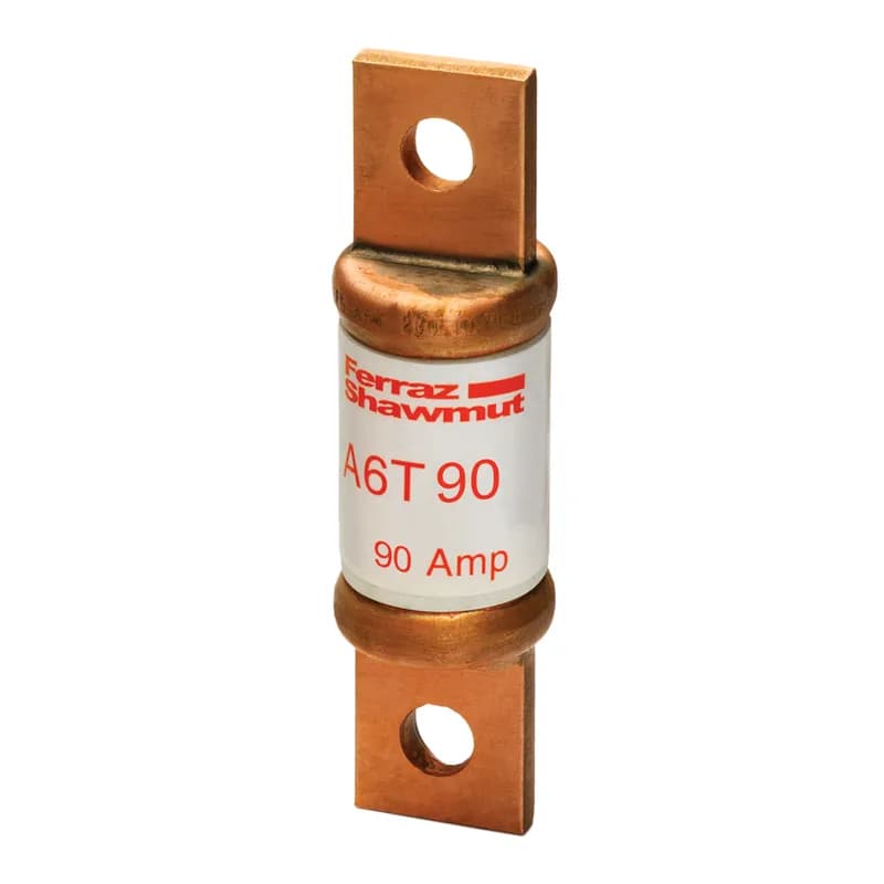 Fuse A6T - Class T - Fast-Acting 600VAC 300VDC 90A Blade Amp-Trap®