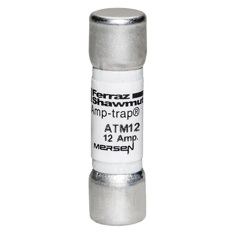 Fuse ATM - Midget - Fast-Acting 600VAC 600VDC 12A Ferrule Amp-Trap®