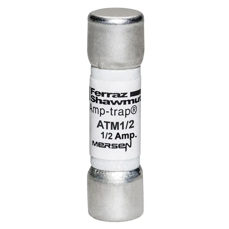 Fuse ATM - Midget - Fast-Acting 600VAC 600VDC 0.5A Ferrule Amp-Trap®