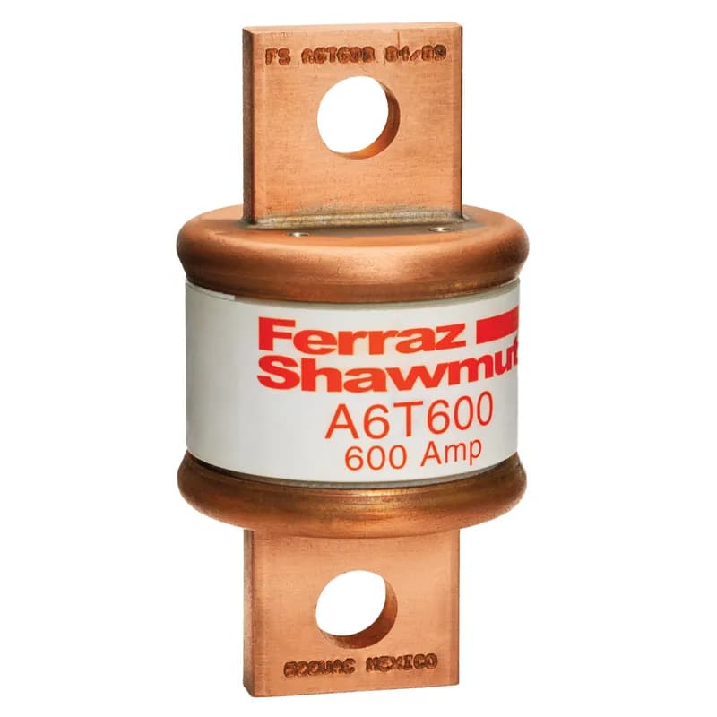 Fuse A6T - Class T - Fast-Acting 600VAC 300VDC 600A Blade Amp-Trap®