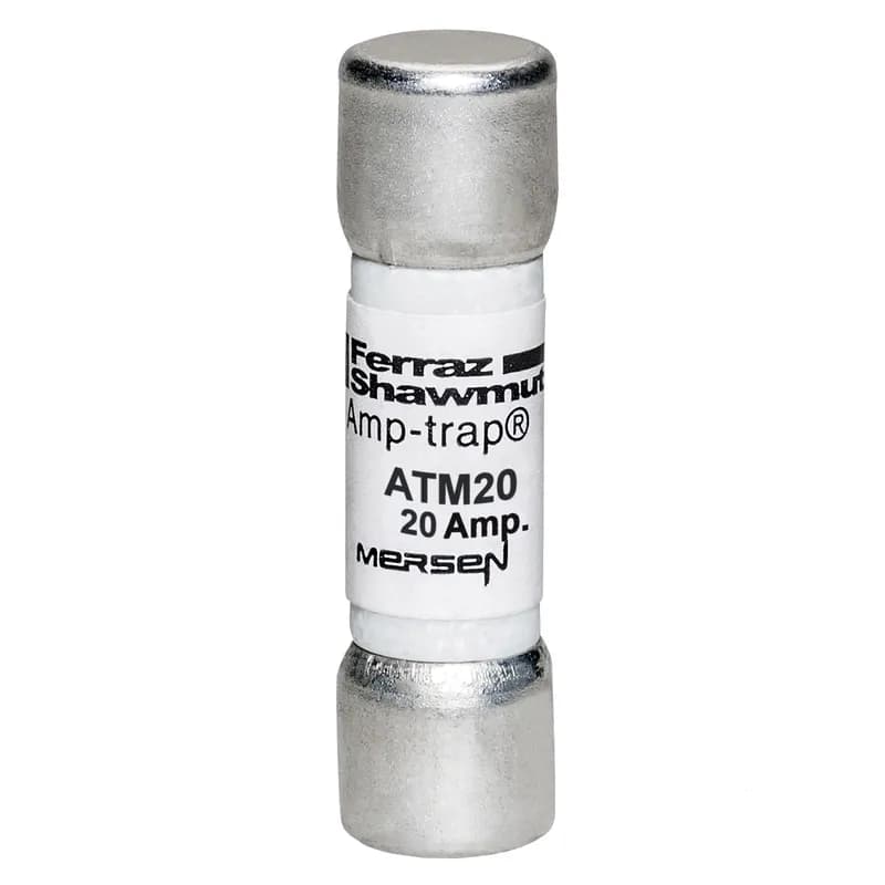 Fuse ATM - Midget - Fast-Acting 600VAC 600VDC 20A Ferrule Amp-Trap®