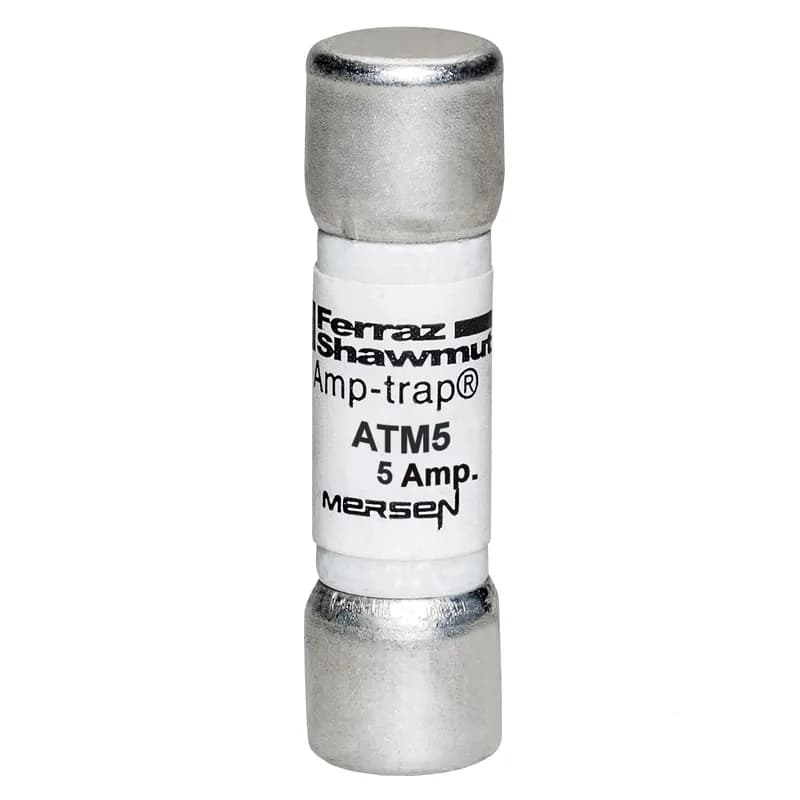 Fuse ATM - Midget - Fast-Acting 600VAC 600VDC 5A Ferrule Amp-Trap®