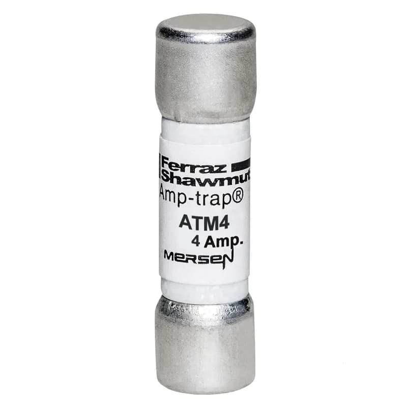 Fuse ATM - Midget - Fast-Acting 600VAC 600VDC 4A Ferrule Amp-Trap®