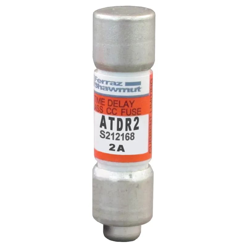 Mersen ATDR2 - Fuse ATDR - Class CC - Time-Delay 600VAC 300VDC 2A Ferrule Amp-Trap 2000®