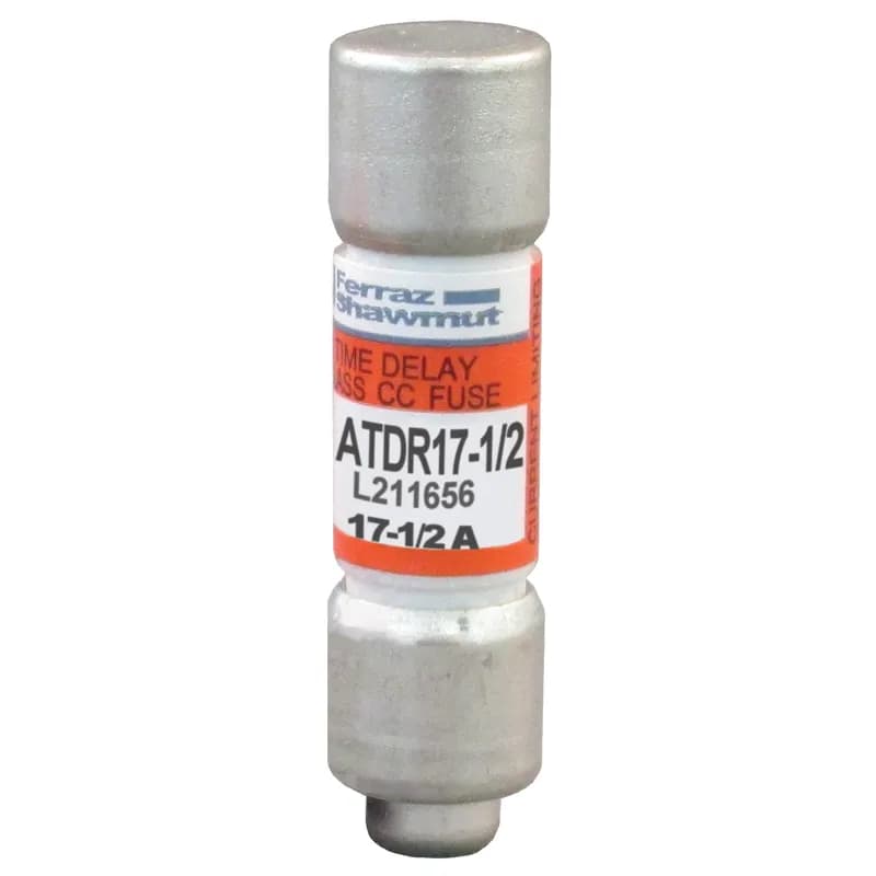 Fuse ATDR - Class CC - Time-Delay 600VAC 300VDC 17.5A Ferrule Amp-Trap 2000®
