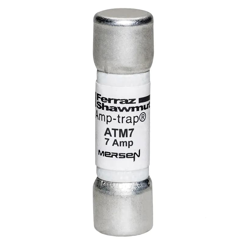 Fuse ATM - Midget - Fast-Acting 600VAC 600VDC 7A Ferrule Amp-Trap®