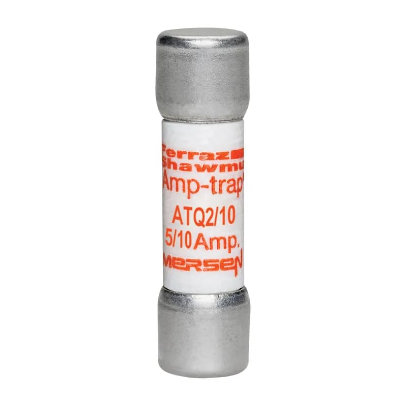 Mersen ATQ2/10 - Fuse ATQ - Midget - Time-Delay 500VAC 0.2A Ferrule Amp-Trap®