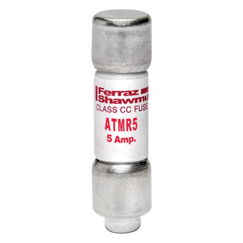 Mersen ATMR5 - Fuse ATMR - Class CC - Fast-Acting 600VAC 600VDC 5A Ferrule Amp-Trap®