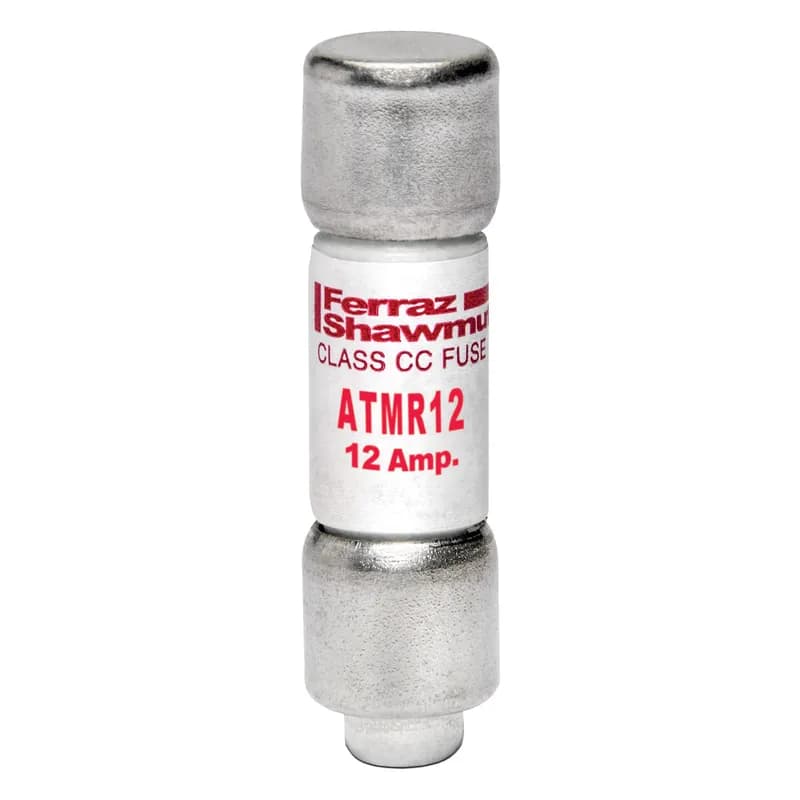 Fuse ATMR - Class CC - Fast-Acting 600VAC 600VDC 12A Ferrule Amp-Trap®